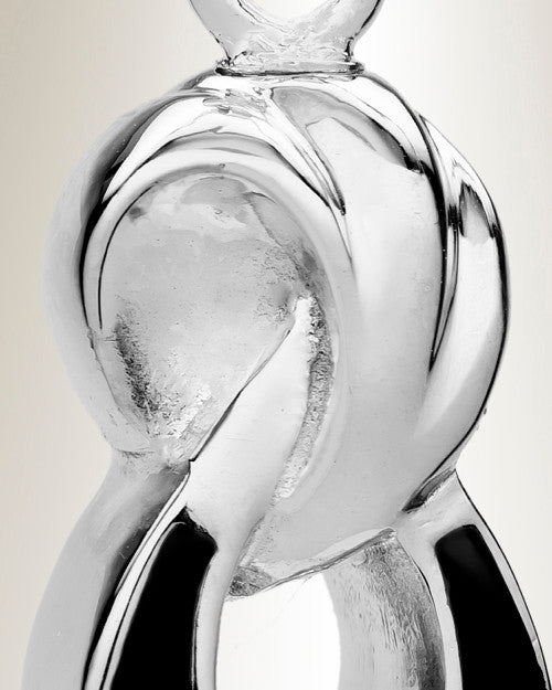 14K White Gold Everlasting Companion Infinity Funeral Jewelry