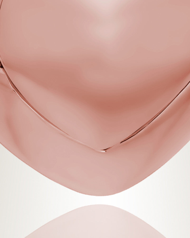 14K Rose Gold Purity Heart Urn Jewelry