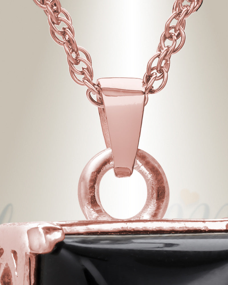 14K Rose Gold Devotion Funeral Jewelry