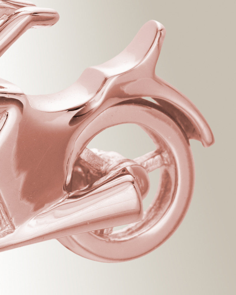 14K Rose Gold Cruisin Cremation Keepsake