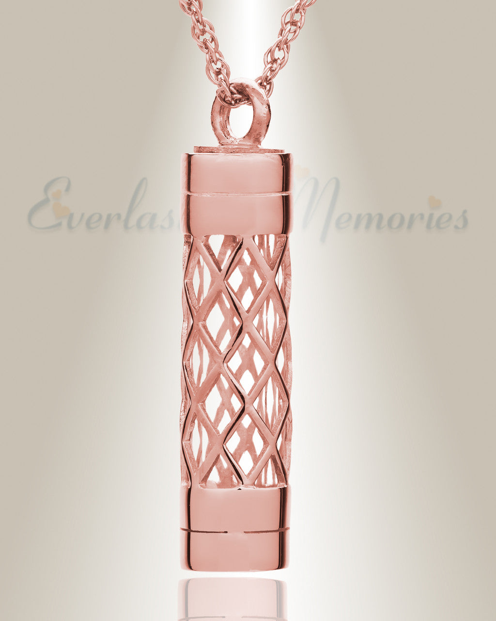 14K Rose Gold Adoration Memorial Jewelry
