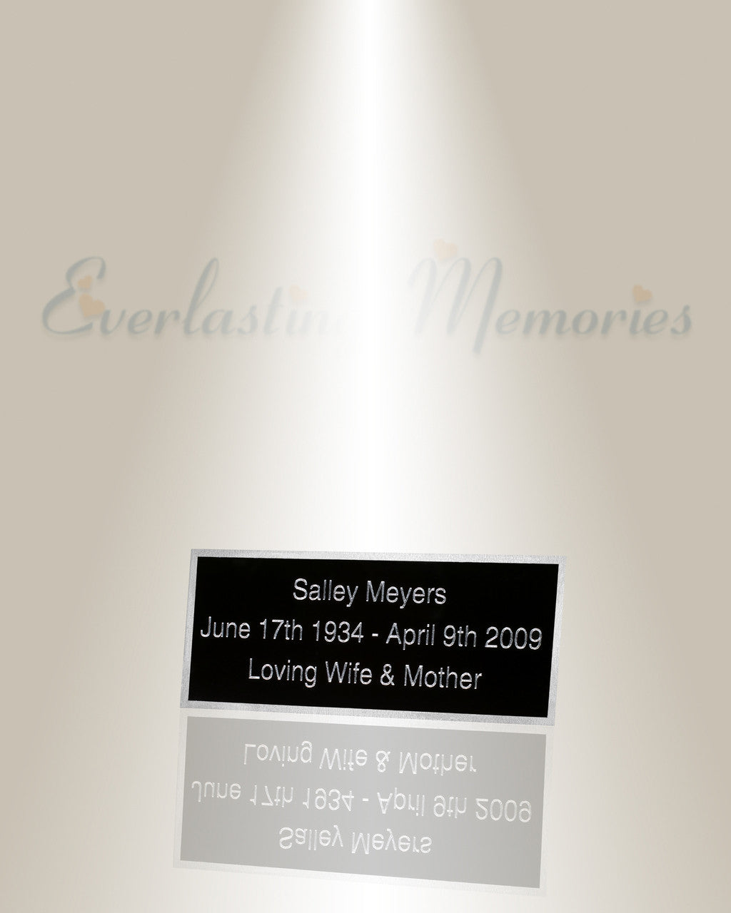 Medium Vega Engraved Plate