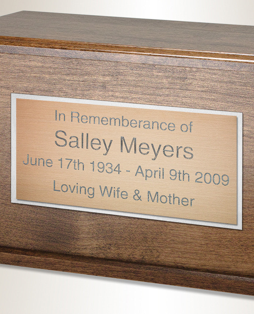 Walnut Destiny Cremation Urn