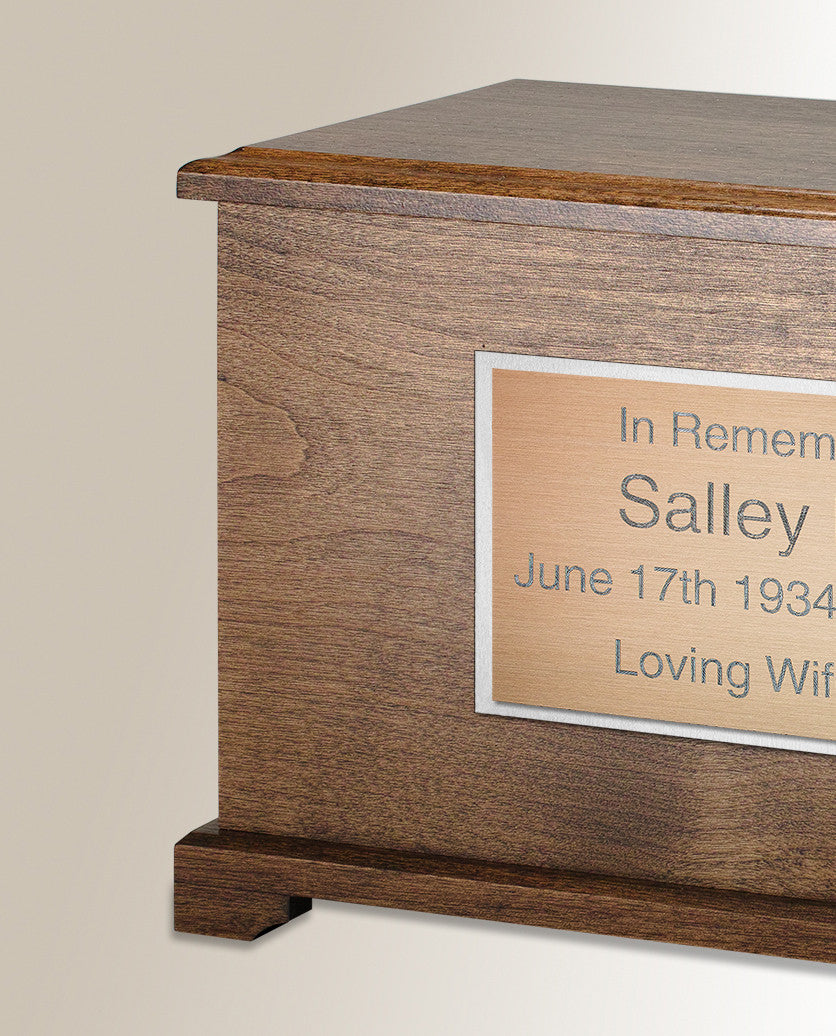 Walnut Destiny Cremation Urn