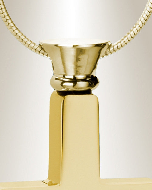 Forever Collection Remembrance Cross Locket Necklace