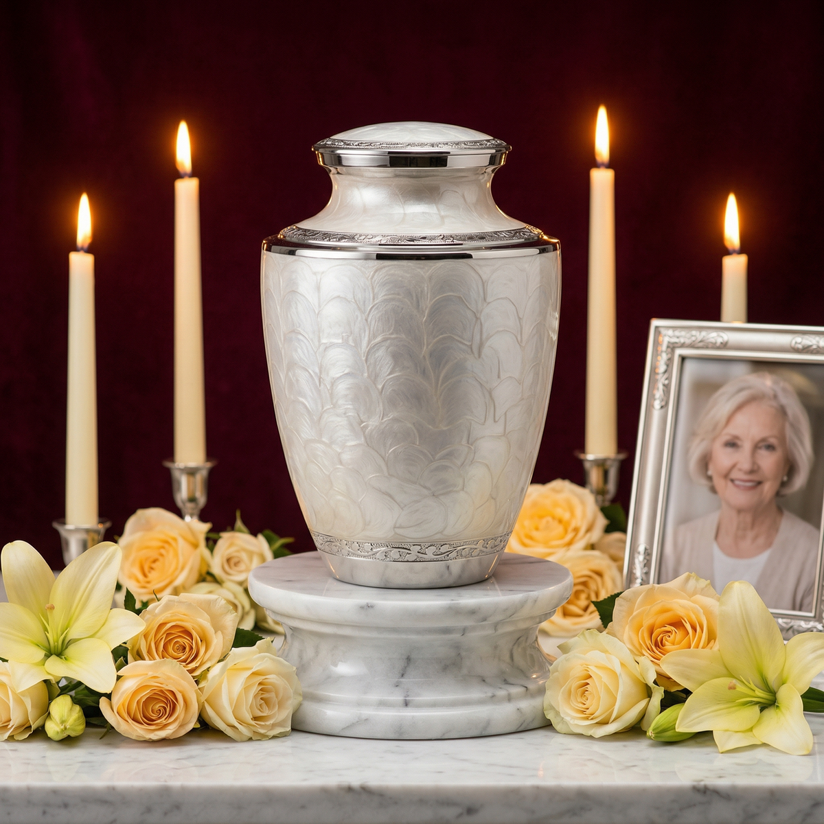 Pearl Beauty Cremation Urn