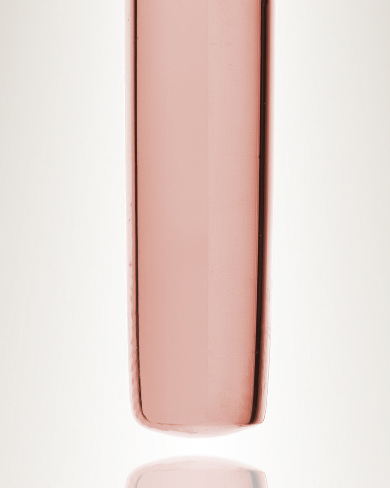 14K Rose Gold Pawed Cylinder Necklace Urn