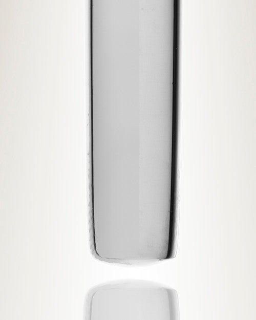 14K White Gold Pawed Cylinder Necklace Urn