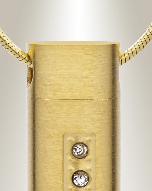 Forever Collection Gold Plated Prince Cremation Pendant