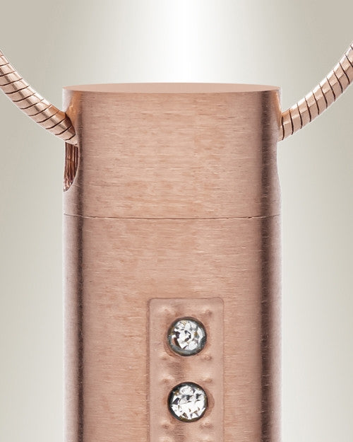 Forever Collection Rose Gold Plated Prince Cremation Pendant