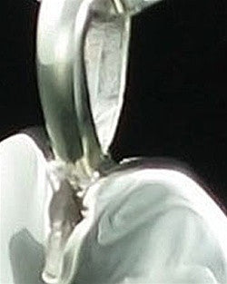 Sterling Silver 4 Leaf Clover Funeral Jewelry
