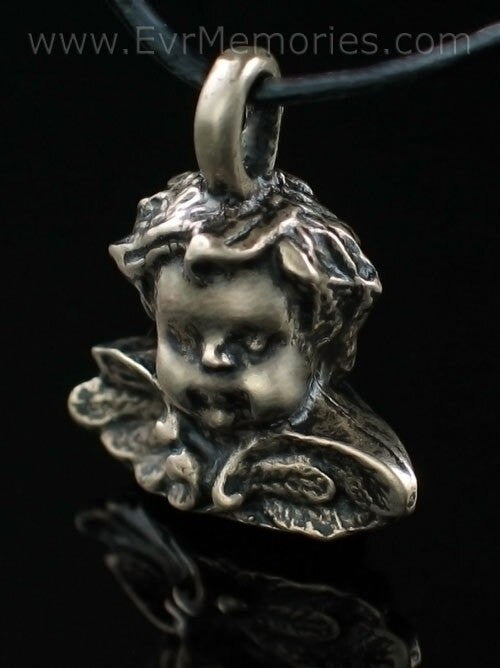 Bronze Cherub Urn Keepsake