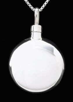 Round Funeral Jewelry