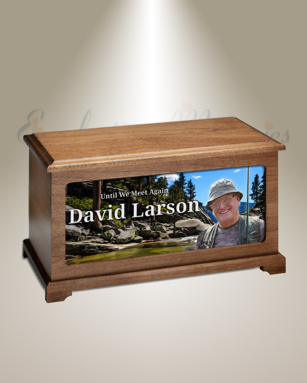 Mountain Creek Photo Urn For Ashes