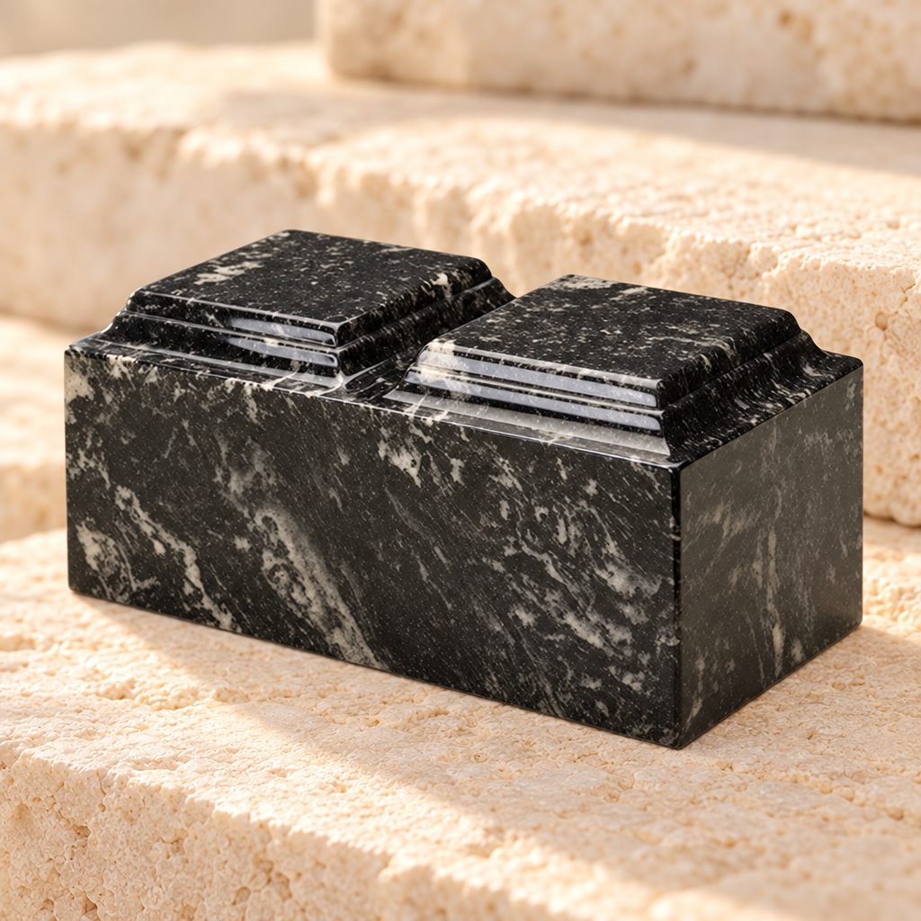 Ionian Ebony Cremation Urn — main — EC25CBU2202
