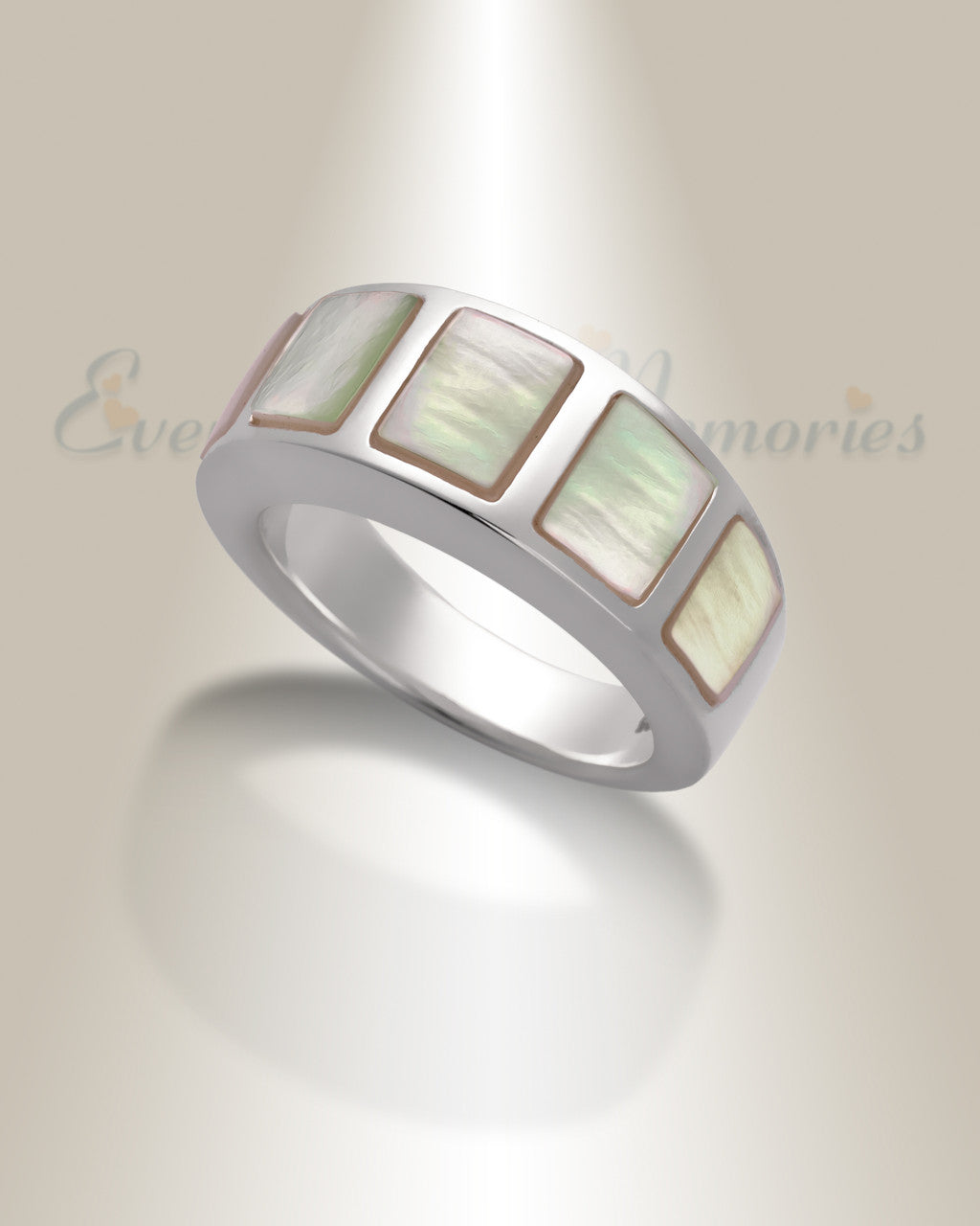 Men's Sterling Silver Gentle Ashes Ring