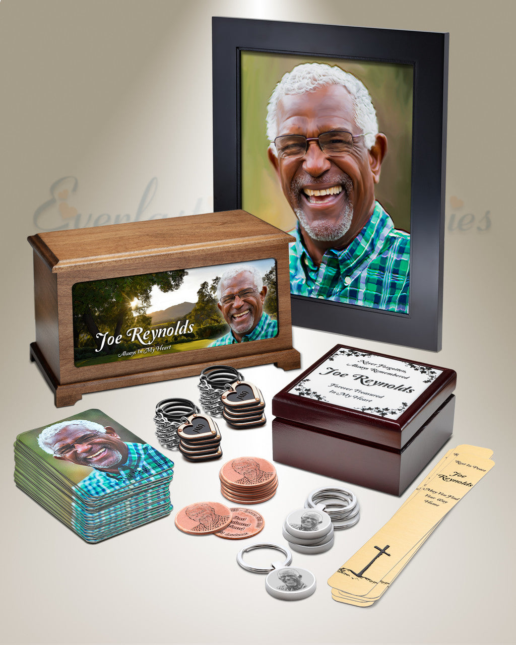 Grand Photo Urn Memorial Package