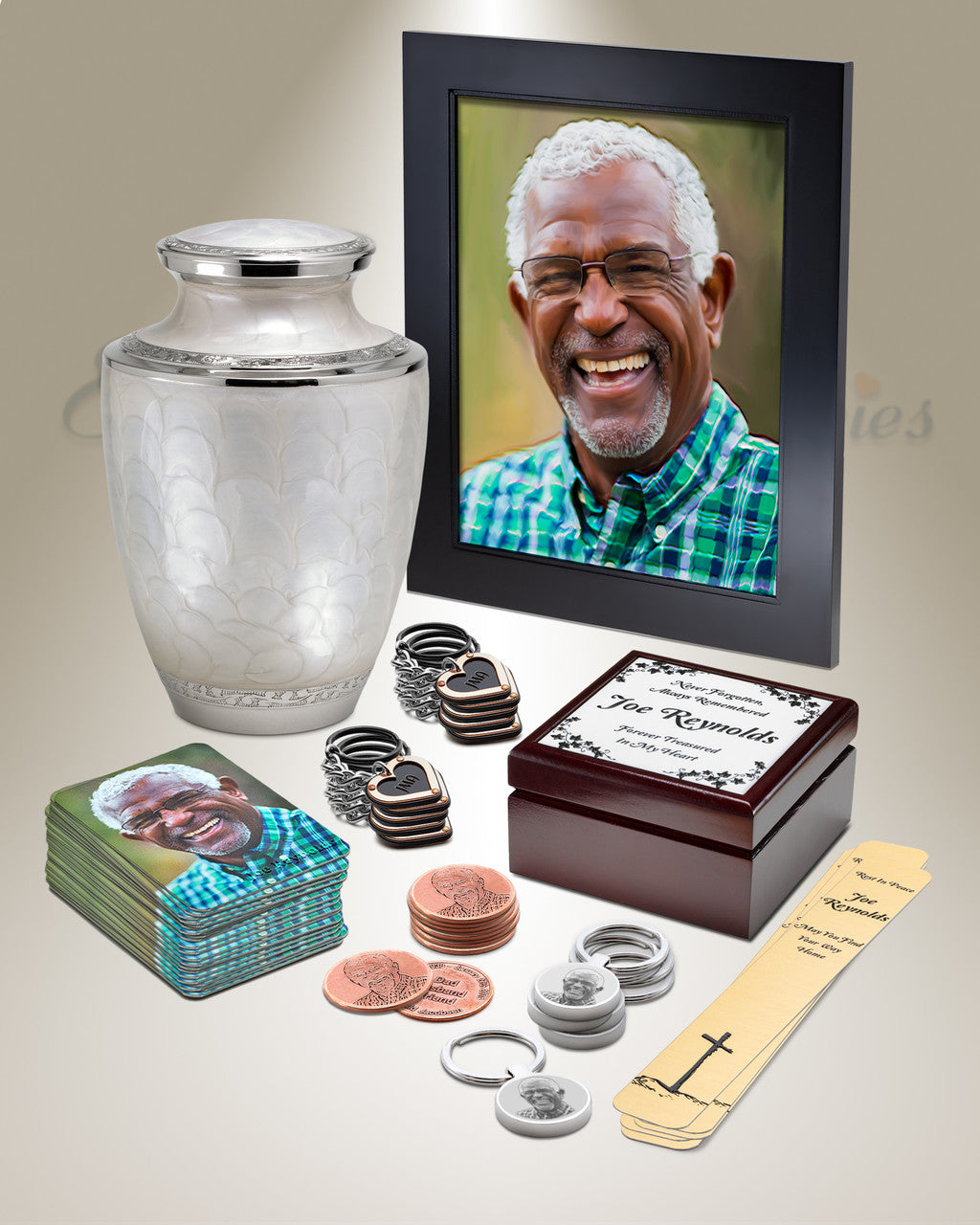 Grand Standard Urn Memorial Package