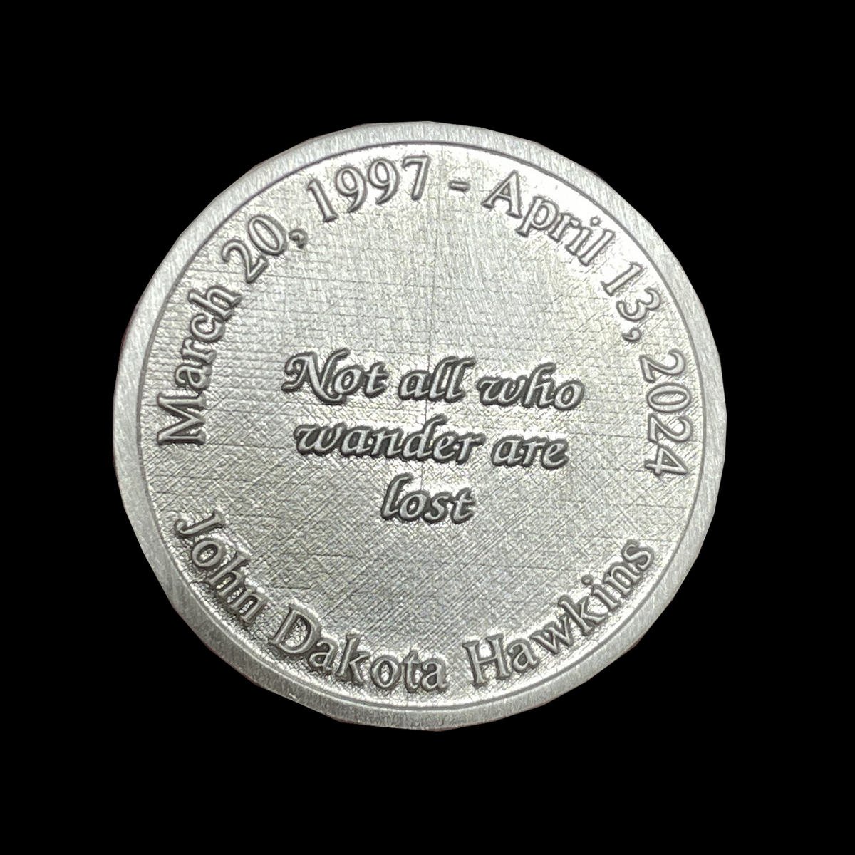 John Cody Memorial Coin