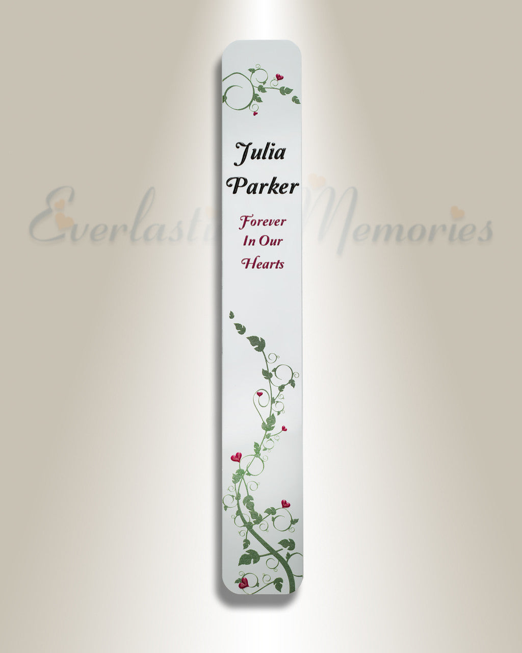Memorial Bookmark