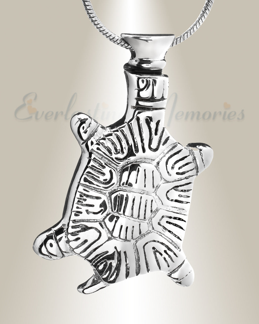 Stainless Turtle Memorial Ash Keepsake