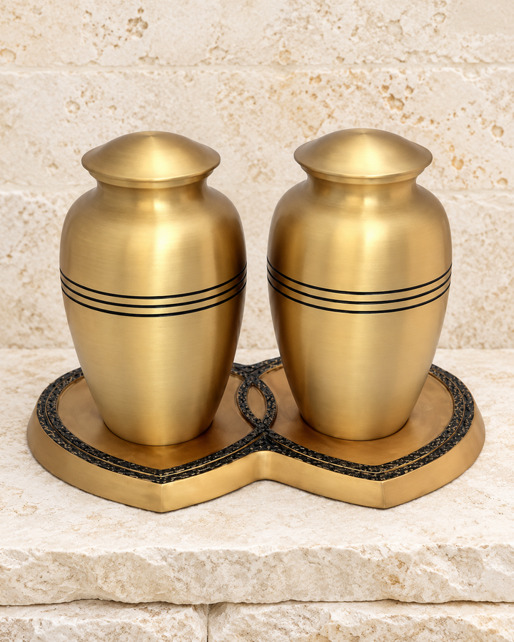 Companion Bronze Cremation Urns