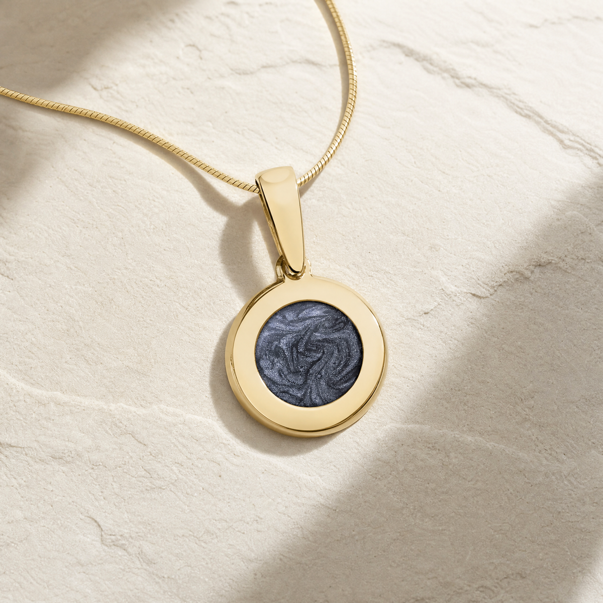 Gold Summit Ash Resin Jewelry