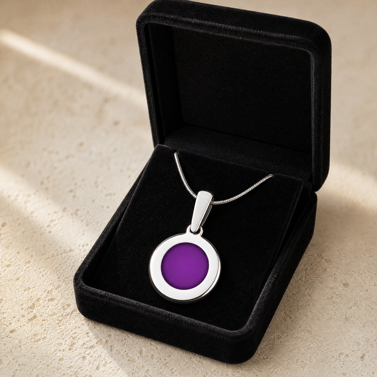 Silver Oasis Ash Resin Jewelry