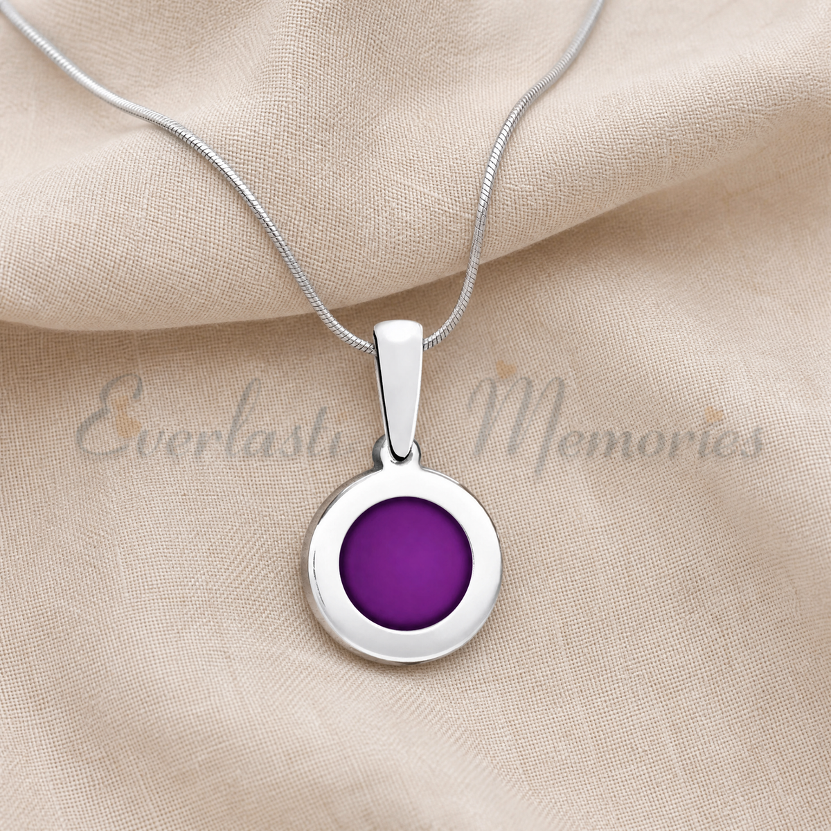 Silver Oasis Ash Resin Jewelry