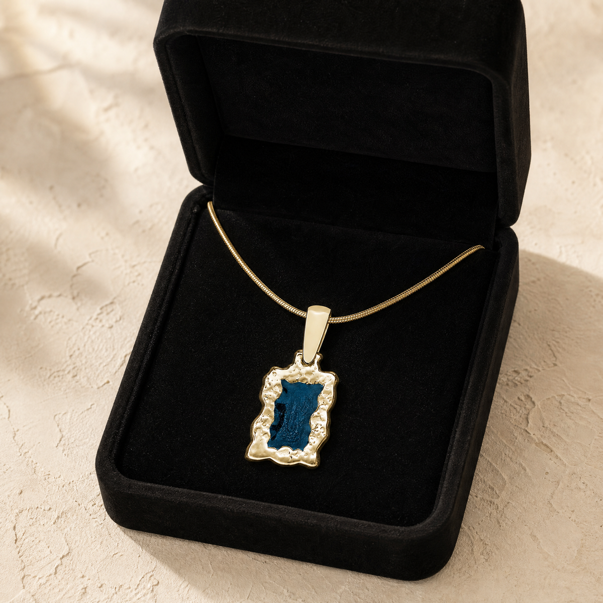 Gold Spring Meadows Ash Resin Jewelry