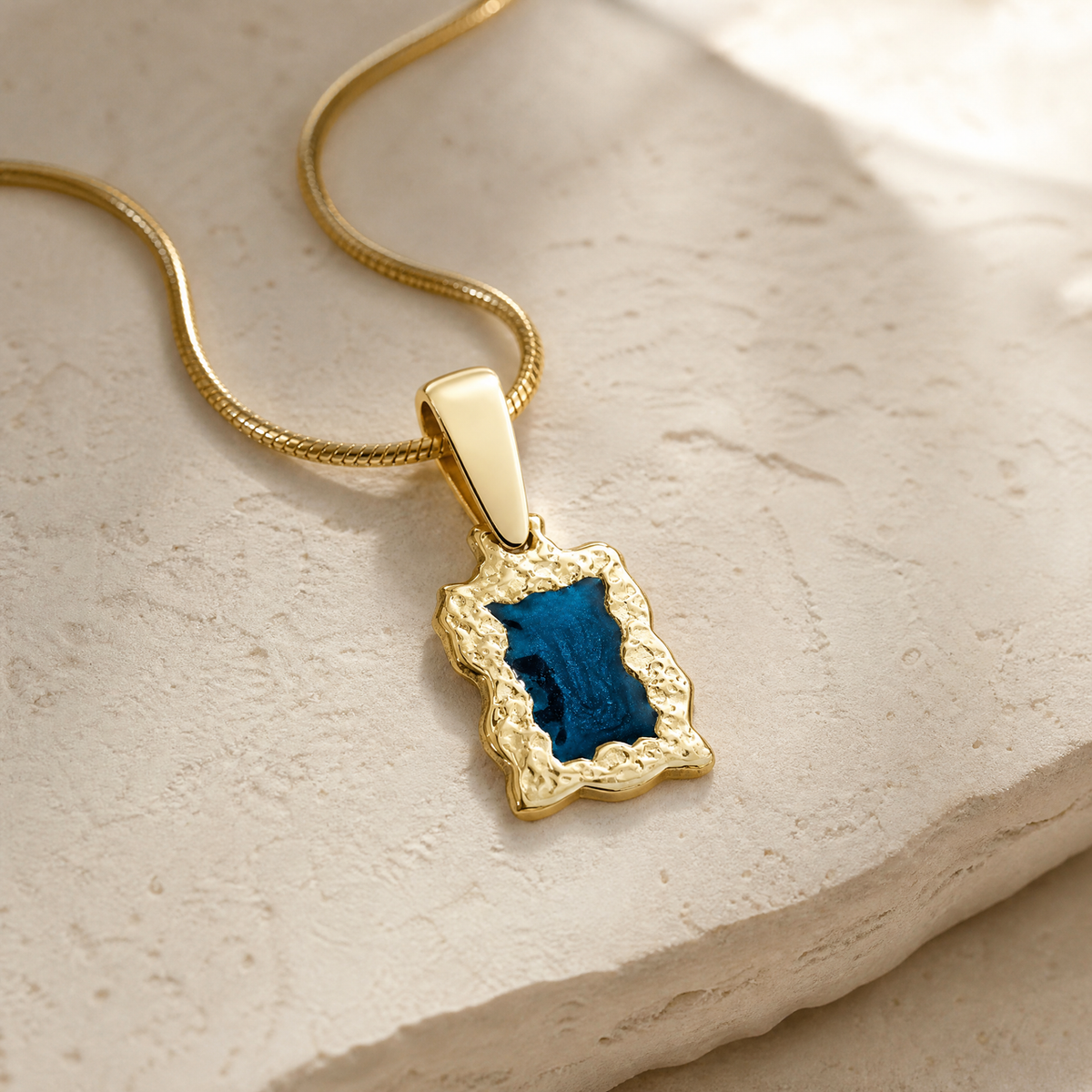 Gold Spring Meadows Ash Resin Jewelry
