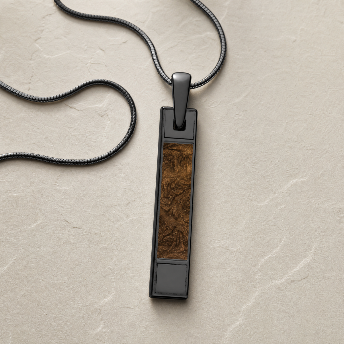 Black Finish Sundance Ash Resin Jewelry