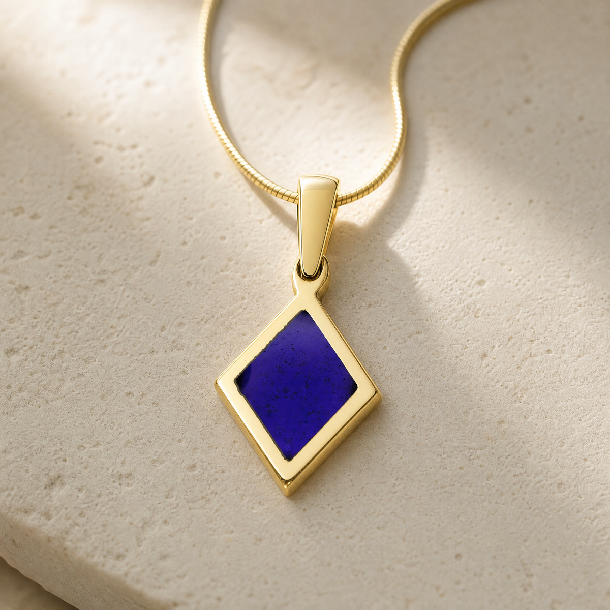 Modest Diamond Gold Plated Ash Resin Jewelry