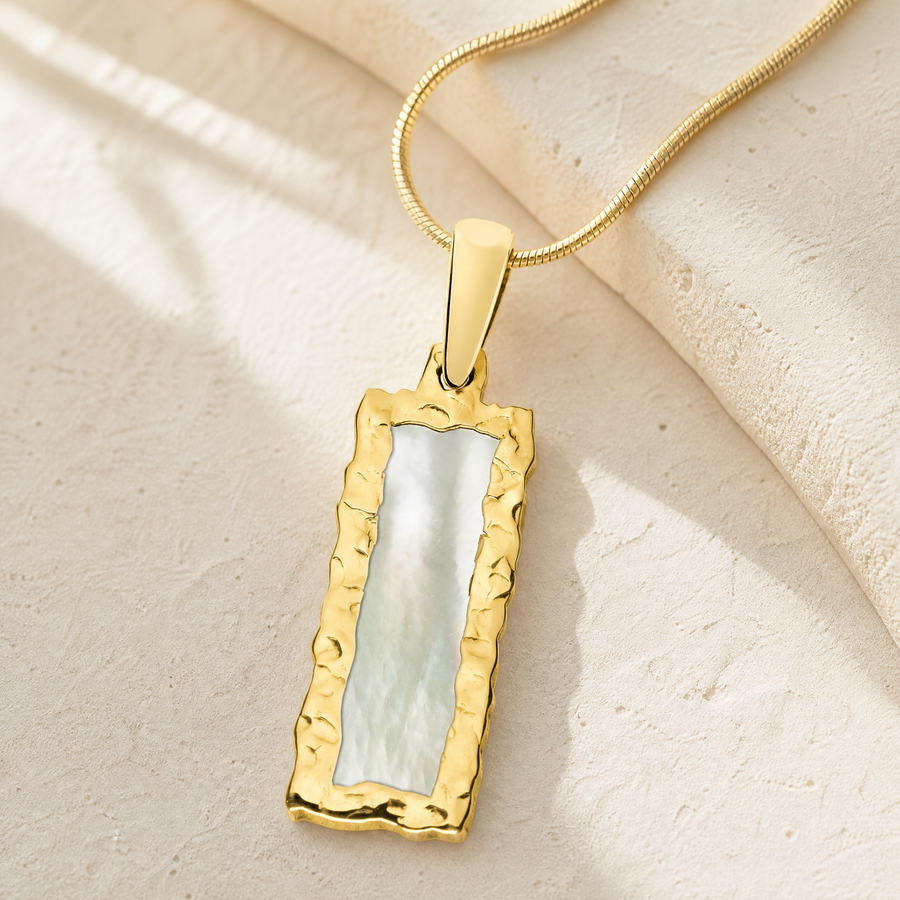 Lasting Long Rectangle Gold Plated Ash Resin Jewelry