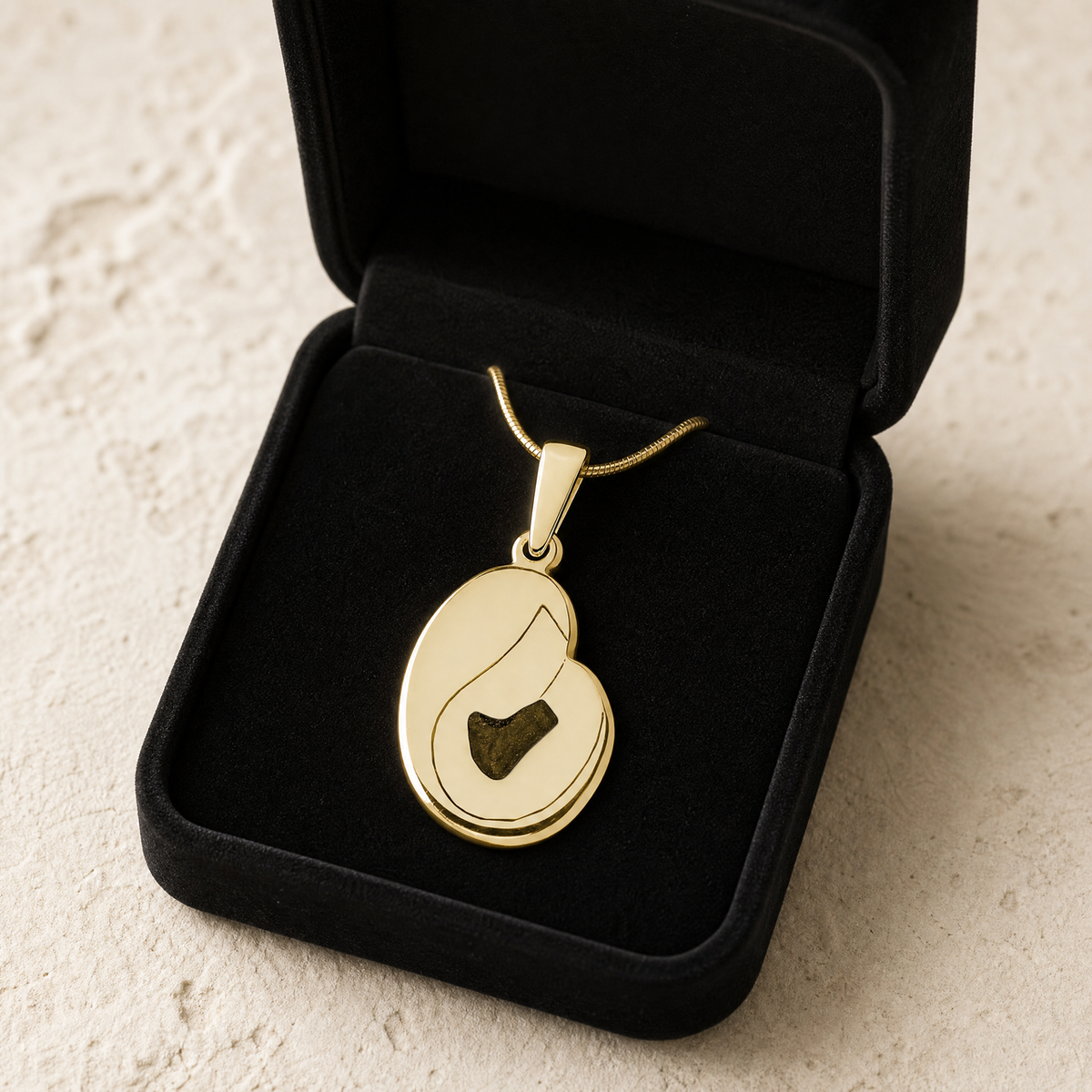 Beloved Gold Plated Ash Resin Jewelry