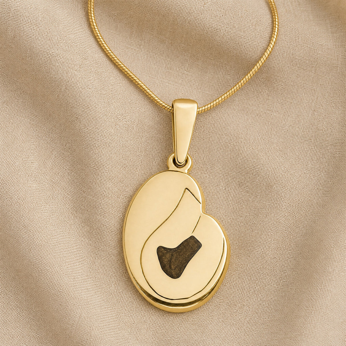 Beloved Gold Plated Ash Resin Jewelry