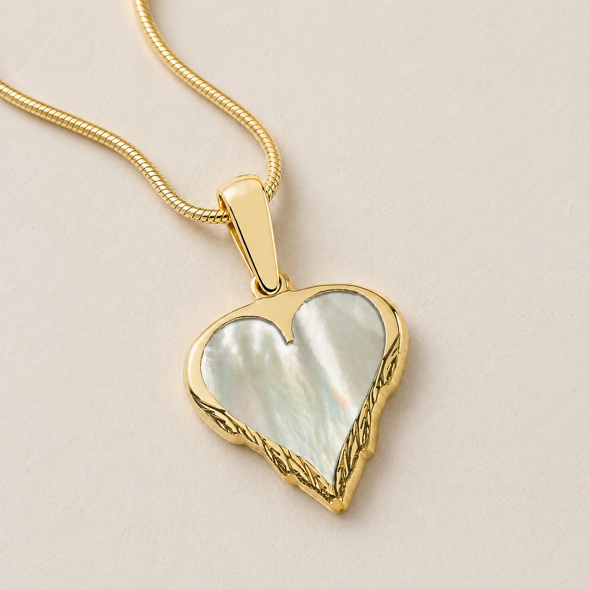 Solid 14K Gold Feathered Heart Ash Resin Jewelry