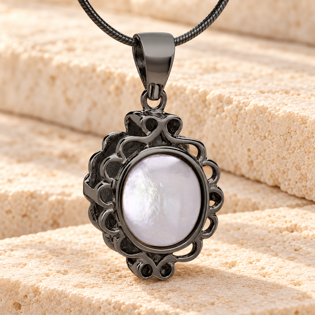 Black Believe Cremation Jewelry — main — evr6480b