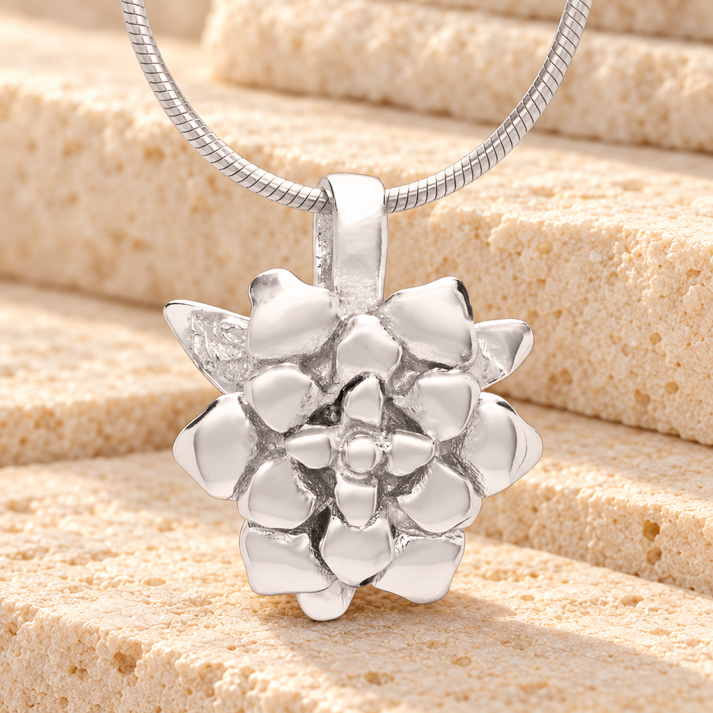 Silver Roses Cremation Jewelry — main — evr6506ss