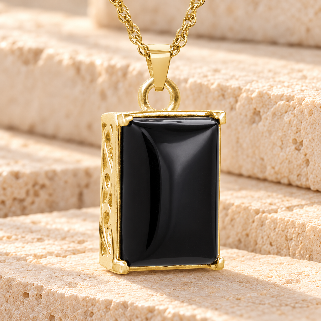 Gold Plated Devotion Funeral Jewelry — main product image