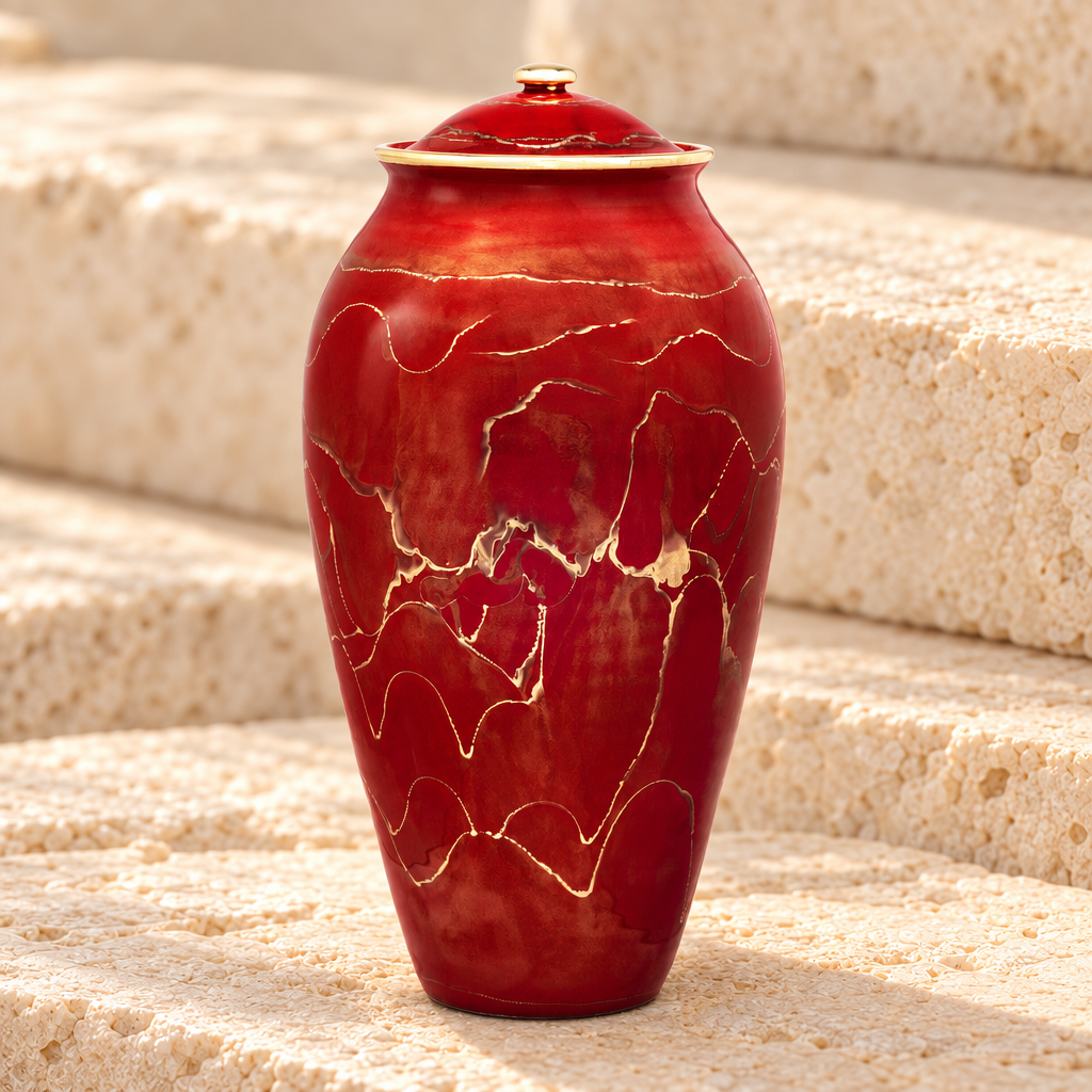 Blazing Glory Cremation Urn — main — evr8028