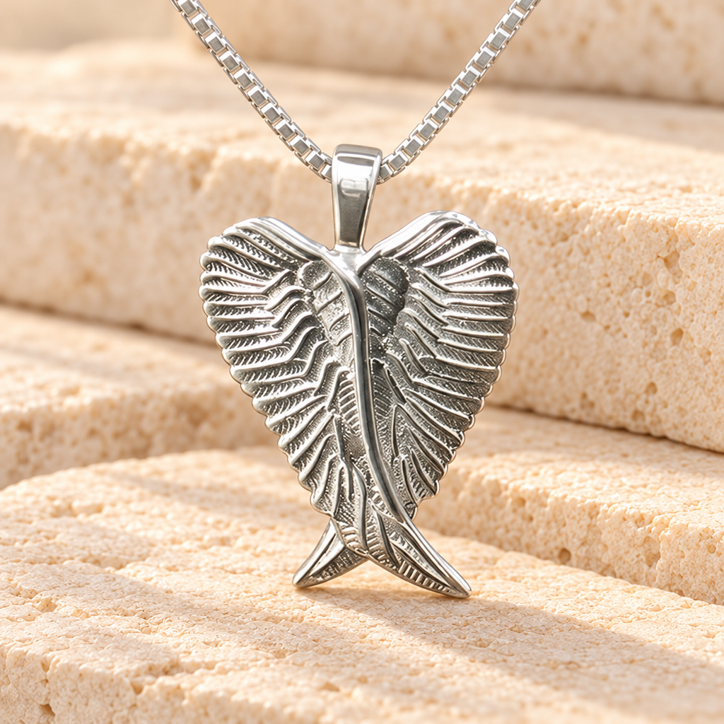 Sterling Silver Angelic Jewelry Urn — main — evr918ss