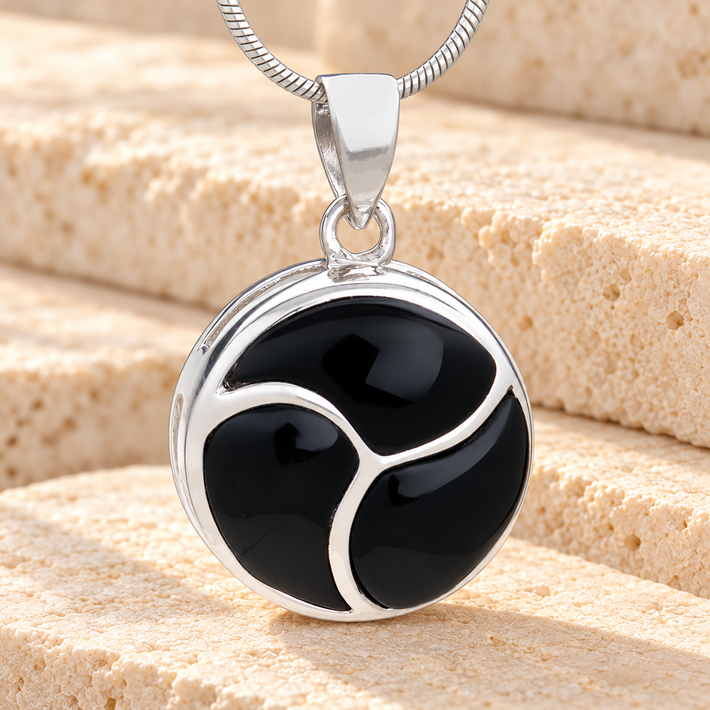 Promising Round Memorial Jewelry — main — evr6233