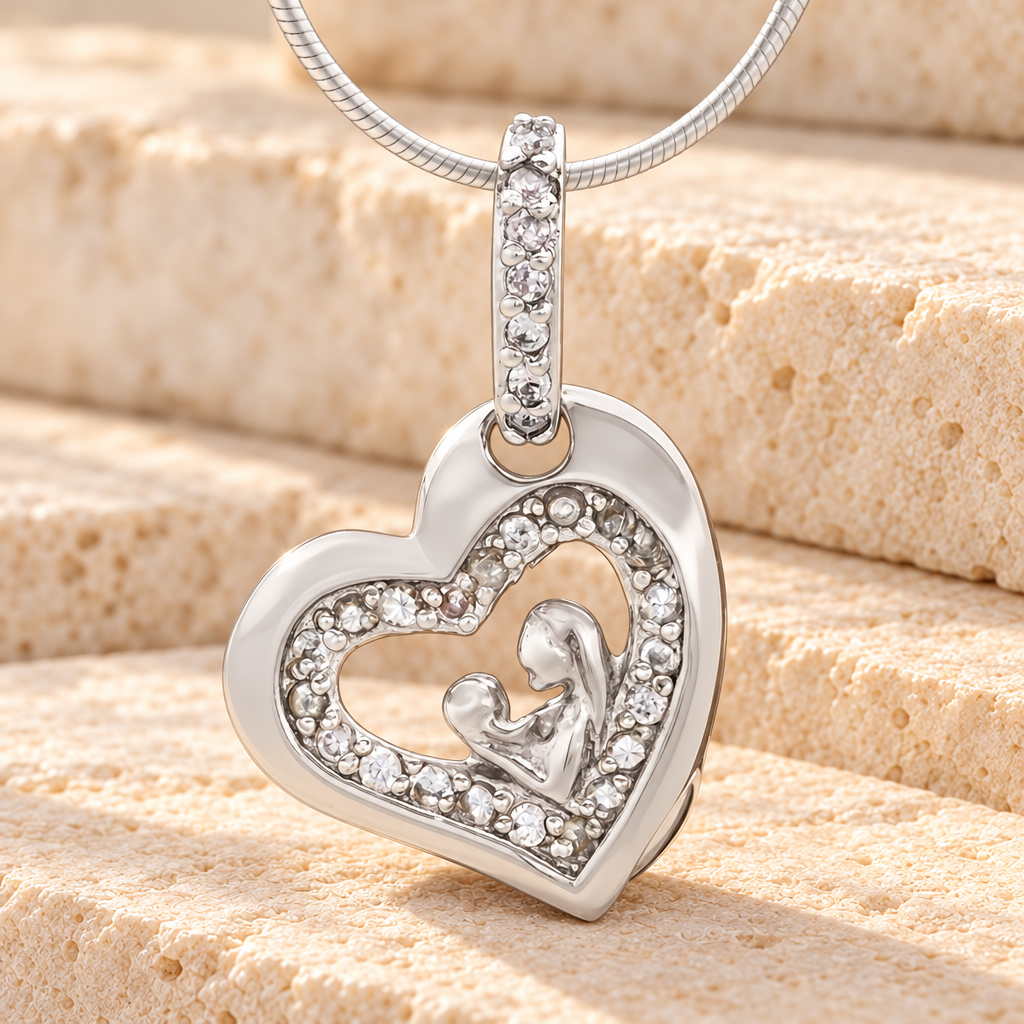 Silver Cherish Cremation Jewelry — main — evr6510ss