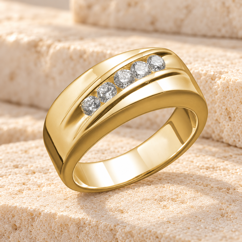 Men's 14k Gold Wondrous Memorial Ring — main — evr6355kg