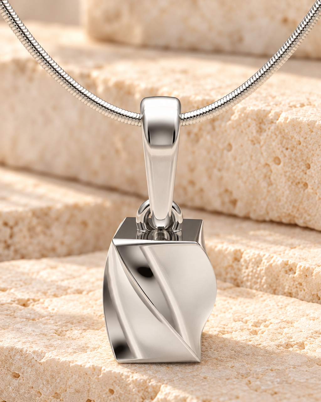 Helix Squared Forever Sealed Memorial Jewelry — main — evr20031ssfs