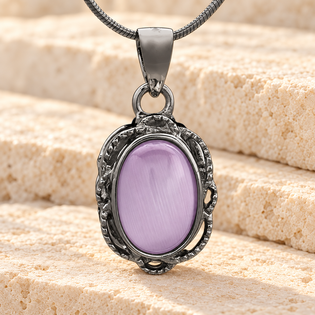 Black Sunset Cremation Jewelry — main — evr6478b