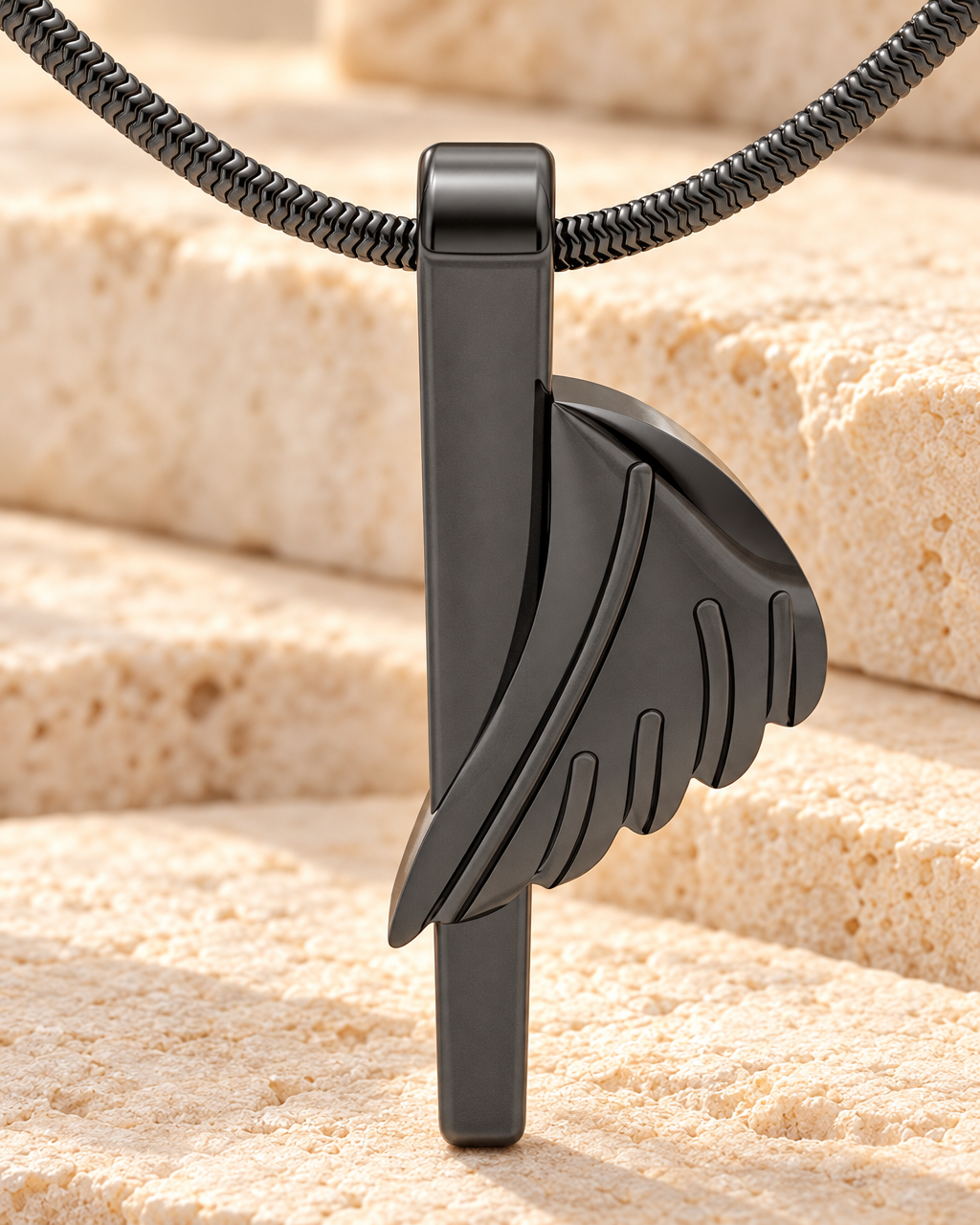 Black Inspiration Forever Sealed Memorial Jewelry — main — evr6194bfs