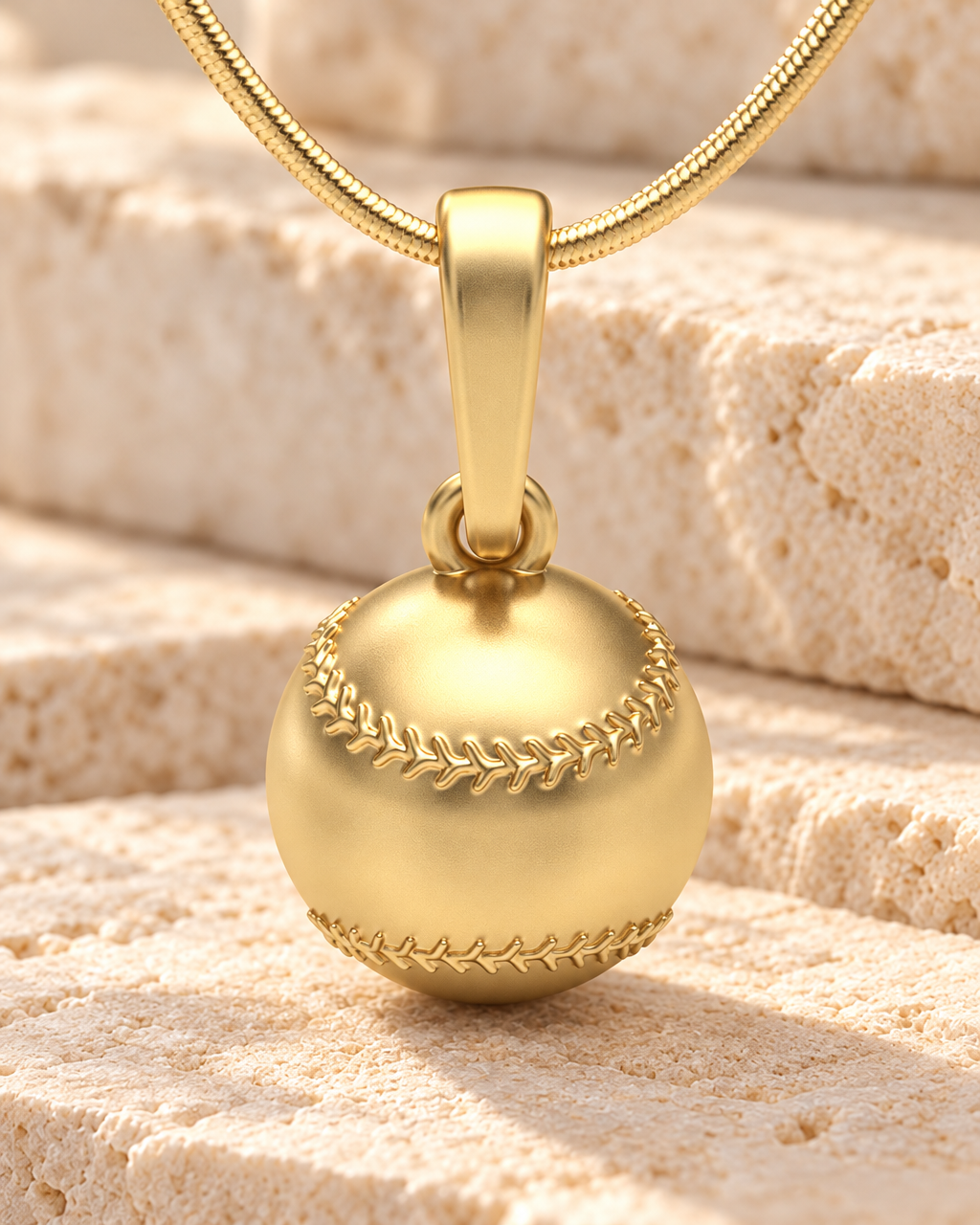 Gold Plated Baseball Forever Sealed Memorial Jewelry — main — evr20045gfs