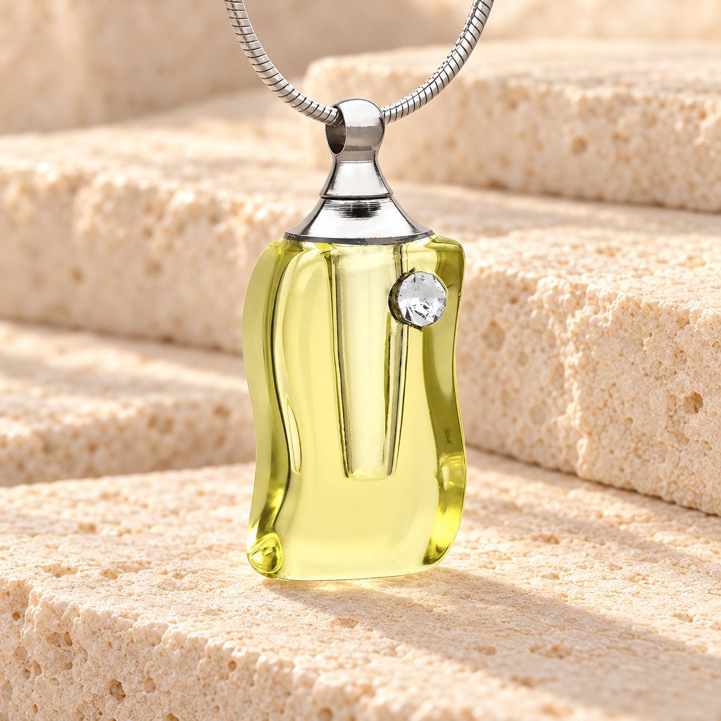 Glass Locket Sunlight Keepsake Urn Jewelry — main — evr2014